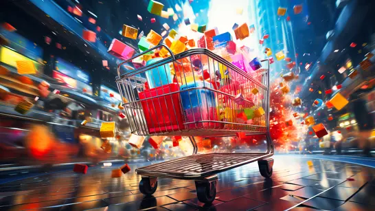 Wichtige Stütze der Volkswirtschaften: Der private Konsum macht bis zu zwei Drittel der Wirtschaftsleistung moderner Volkswirtschaften aus. (Bild: Adobe Stock KI) Wichtige Stütze der Volkswirtschaften: Der private Konsum macht bis zu zwei Drittel der Wirtschaftsleistung moderner Volkswirtschaften aus. (Bild: Adobe Stock KI)