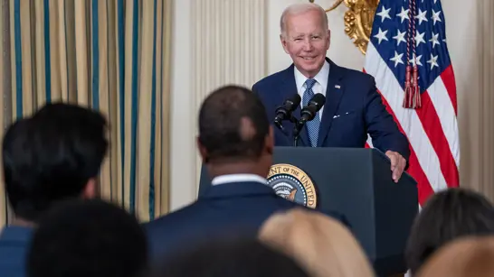 US-Präsident Joe Biden informiert über die «Inflation Reduction Act of 2022» US-Präsident Joe Biden informiert über die «Inflation Reduction Act of 2022»