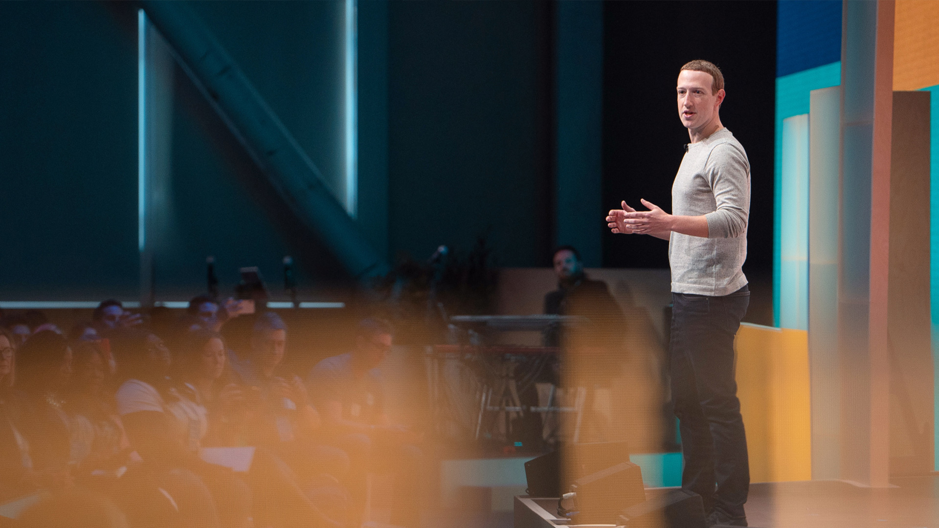 Meta-CEO Mark Zuckerberg auf dem Facebook Communities Summit 2019